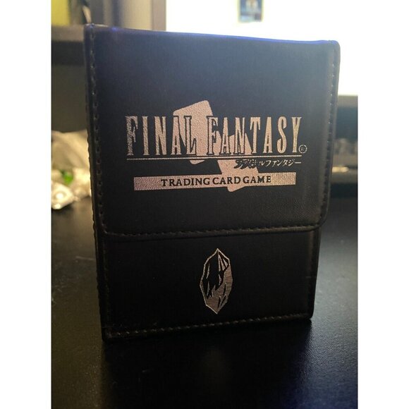 Final Fantasy TCG FFTCG Opus VII 7 Pre-Release Black Deck Box - - Picture 4 of 6
